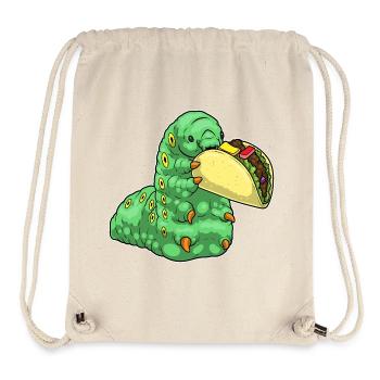 Caterpillar Taco - Sac à cordon recyclé Stanley/Stella - blanc naturel - Devant