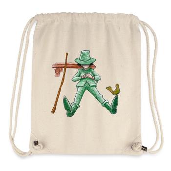 A nap for the green wanderer "GreenVagrant" - Stanley/Stella Recycled Gym Bag - natural - Front