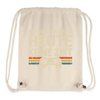 No money in the past, no time today - Stanley/Stella Recycled Gym Bag - natural - Front
