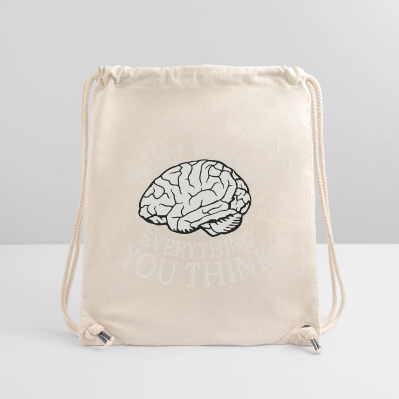 Don't Believe Everything You Think Saying Wisdom Stanley/Stella Recycled Gym Bag