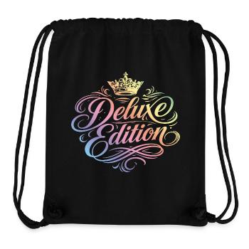 Deluxe Edition Crown - Stanley/Stella Recycled Gym Bag - black - Front