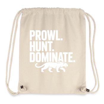 Prowl. Hunt. Dominate. - Stanley/Stella Recycled Gym Bag - natural - Front