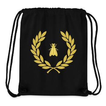Napoleonische Biene - Stanley/Stella recycelter Gym Bag - Schwarz - Vorne