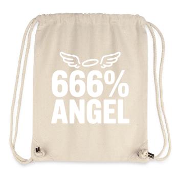 666% Angel - Stanley/Stella Recycled Gym Bag - natural - Front