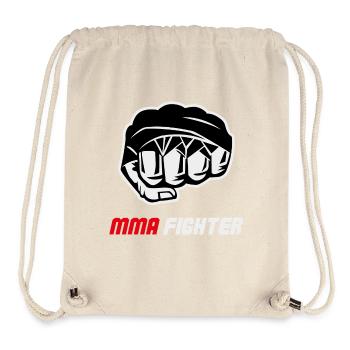 MMA Fighter Fist Combat Sport - Stanley/Stella Recycled Gym Bag - natural - Front