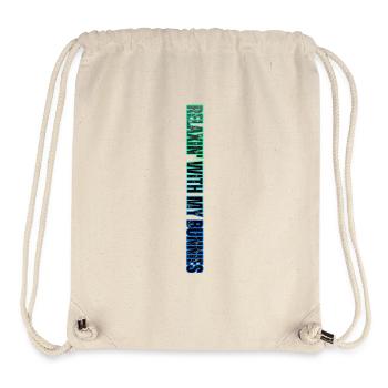 Relaxin' With My Bunnies – Neon-Style mit entspanntem Touch - Stanley/Stella recycelter Gym Bag - Naturweiß - Vorne