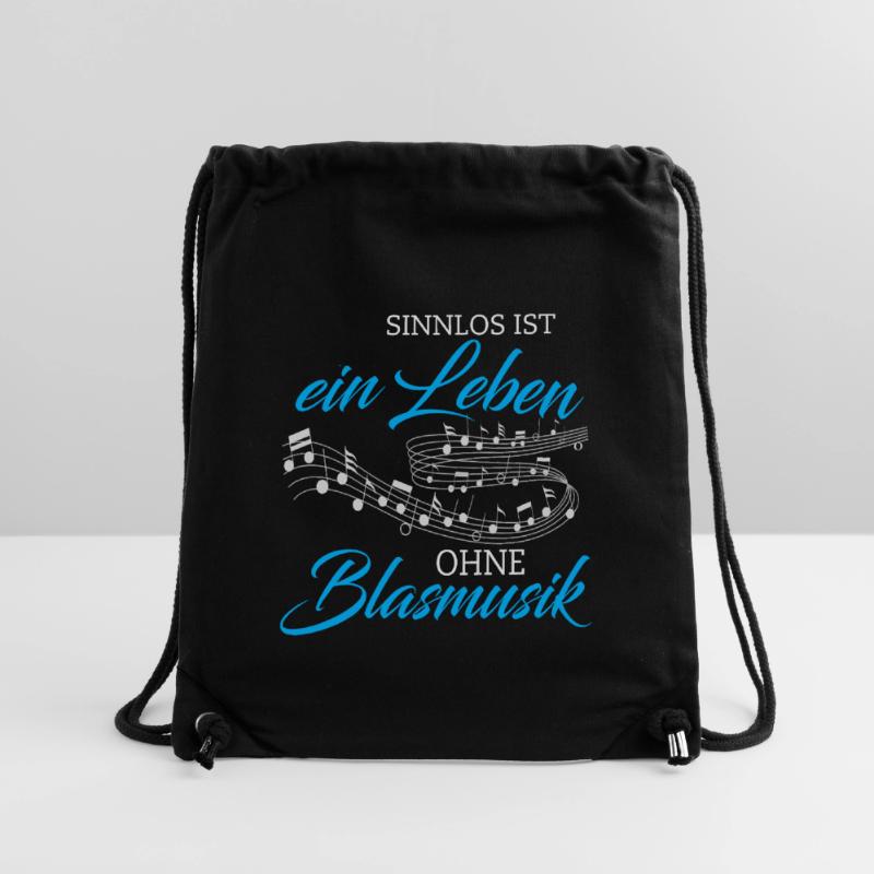 Blasmusik sinnlos ist ein Leben - Geschenk Stanley/Stella recycelter Gym Bag