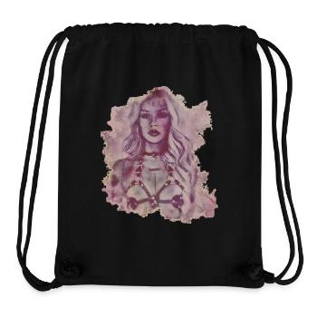 Sexy Girl Tattoo Ink BDSM Grunge T-Shirt - Stanley/Stella Recycled Gym Bag - black - Front