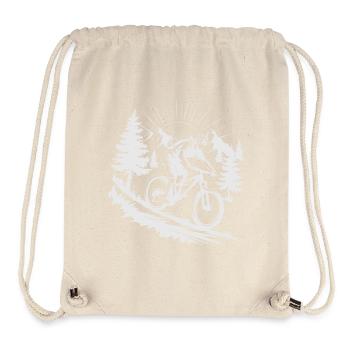 MTB Mountainbike - Stanley/Stella recycelter Gym Bag - Naturweiß - Vorne