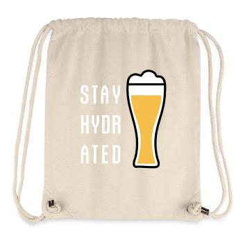 Stay Hydrated Wheat Beer Wheat Beer Party - Stanley/Stella Recycled Gym Bag - natural - Front