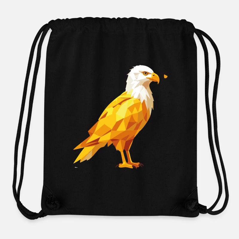 Adler - Stanley/Stella recycelter Gym Bag - Schwarz