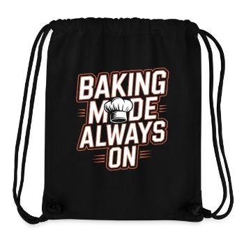 Mode de cuisson toujours activé - Sac à cordon recyclé Stanley/Stella - noir - Devant