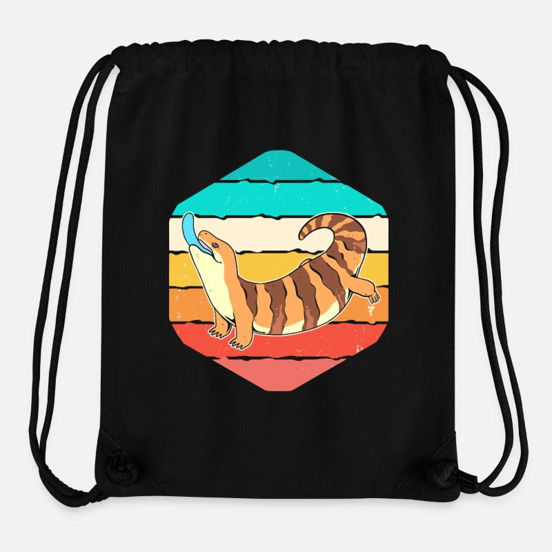 Lizard - Stanley/Stella Recycled Gym Bag - black