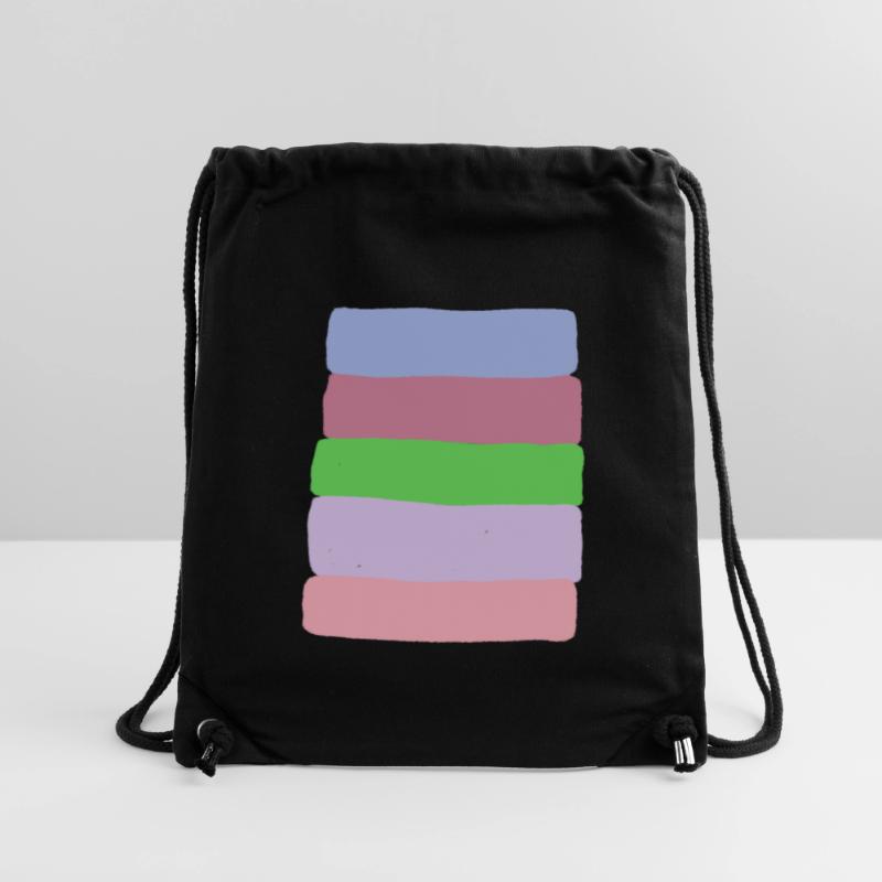 Pastellstreifen-Stack Stanley/Stella recycelter Gym Bag