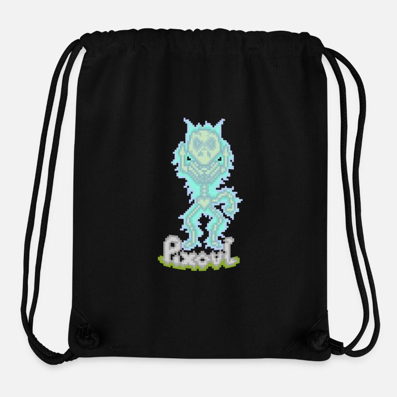 PIXOUL - Stanley/Stella recycelter Gym Bag - Schwarz