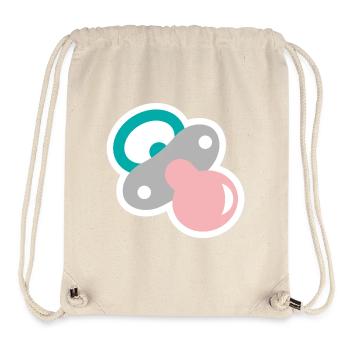 Pacifier - Stanley/Stella Recycled Gym Bag - natural - Front