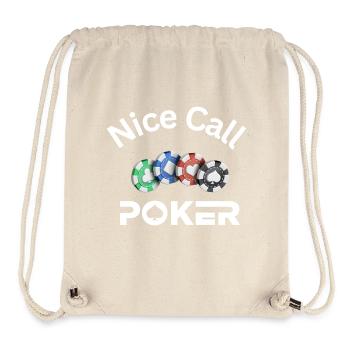 Nice Call - Stanley/Stella recycelter Gym Bag - Naturweiß - Vorne