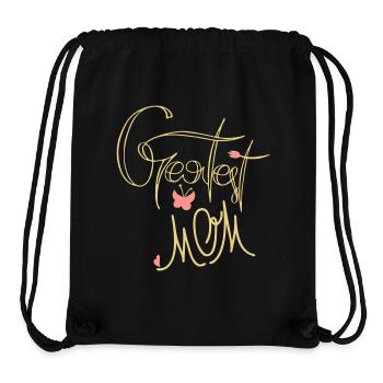 Greatest Mom Muttertag - Stanley/Stella recycelter Gym Bag - Schwarz - Vorne