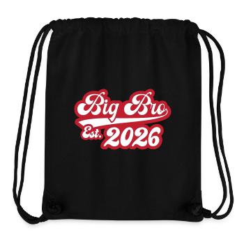 Big Bro Est 2026 - Stanley/Stella Recycled Gym Bag - black - Front