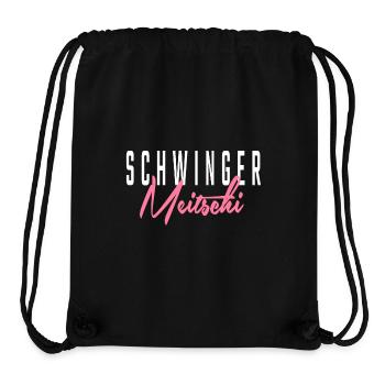 Schwinger Meitschi - Stanley/Stella recycelter Gym Bag - Schwarz - Vorne