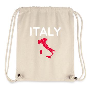 Traditionellstes Italien Souvenir - Stanley/Stella recycelter Gym Bag - Naturweiß - Vorne