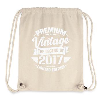 Vintage 2017 Limited Edition - Stanley/Stella Recycled Gym Bag - natural - Front