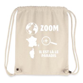 Korsika, Korsika, ich bin Korse - Stanley/Stella recycelter Gym Bag - Naturweiß - Vorne