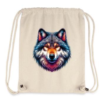 Wolf - Stanley/Stella recycelter Gym Bag - Naturweiß - Vorne
