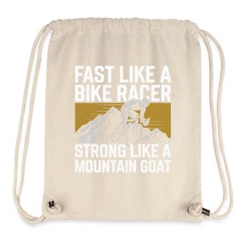 Fast Like a Bike Racer - Stanley/Stella Recycled Gym Bag - natural - Front