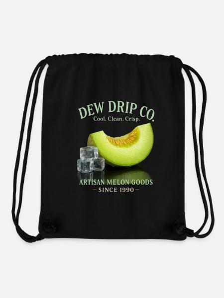 Melone Frucht Sommer Urlaub Limonade - Stanley/Stella recycelter Gym Bag - Schwarz
