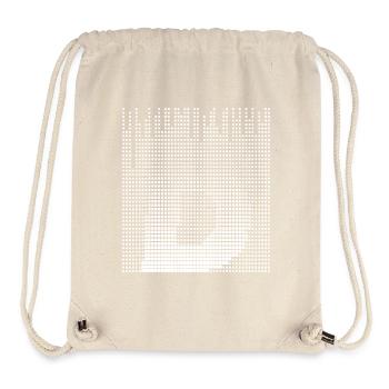 Letter D, name, the letter D - Stanley/Stella Recycled Gym Bag - natural - Front