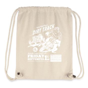 Tenessee Dirt Track Blanc - Sac à cordon recyclé Stanley/Stella - blanc naturel - Devant