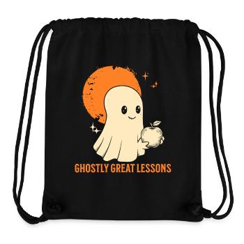 Funny Teacher Skeleton Halloween Classroom - Stanley/Stella Recycled Gym Bag - black - Front