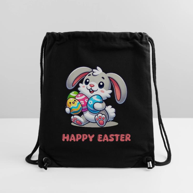 Bande dessinée Bunny Bunny Easter Bunny Sac à cordon recyclé Stanley/Stella
