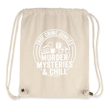 Murder Mystery & Chill - Stanley/Stella Recycled Gym Bag - natural - Front