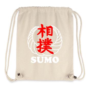 Sumo Kanji Martial Art Symbol - Stanley/Stella Recycled Gym Bag - natural - Front