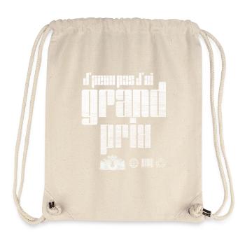 I can't, I have Grand Prix – grunge - Stanley/Stella Recycled Gym Bag - natural - Front