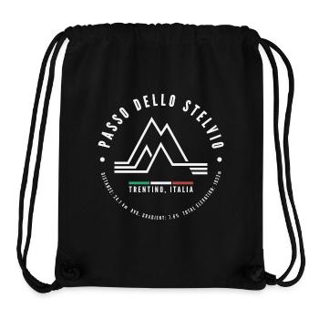 PASSO DELLO STELVIO ITALY MOUNTAIN CLIMB CYCLING - Stanley/Stella Recycled Gym Bag - black - Front