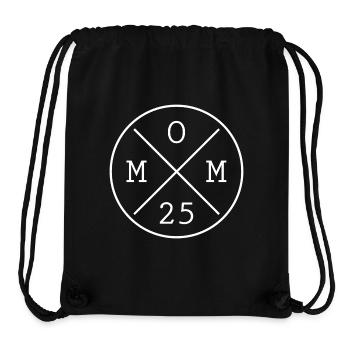 Mama 2025 Mom Zukünftige Mutter Schwangerschaft - Stanley/Stella recycelter Gym Bag - Schwarz - Vorne