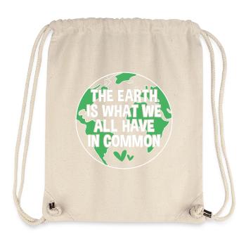 Earth Day - Stanley/Stella Recycled Gym Bag - natural - Front
