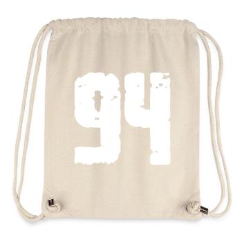 94 Number Vintage - Stanley/Stella Recycled Gym Bag - natural - Front