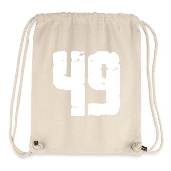 49 Number Vintage - Stanley/Stella Recycled Gym Bag - natural - Front