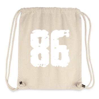 86 Number Vintage - Stanley/Stella Recycled Gym Bag - natural - Front
