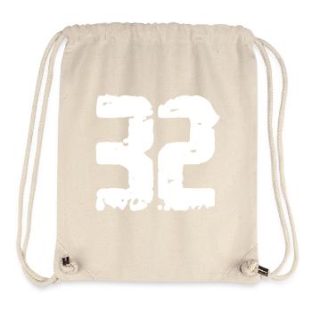 32 Number Vintage - Stanley/Stella Recycled Gym Bag - natural - Front