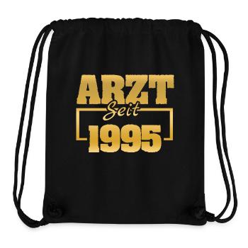 Ärztin 1995 - Stanley/Stella recycelter Gym Bag - Schwarz - Vorne