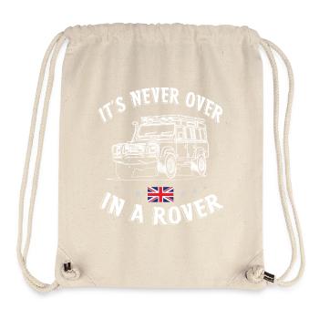its never over in a rover Landy - Stanley/Stella Recycled Gym Bag - natural - Front