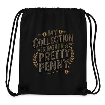 Coin Collecting – My Collection Is Valuable - Stanley/Stella Recycled Gym Bag - black - Front