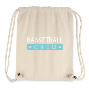 Équipe de basket-ball - Sac à cordon recyclé Stanley/Stella - blanc naturel - Devant
