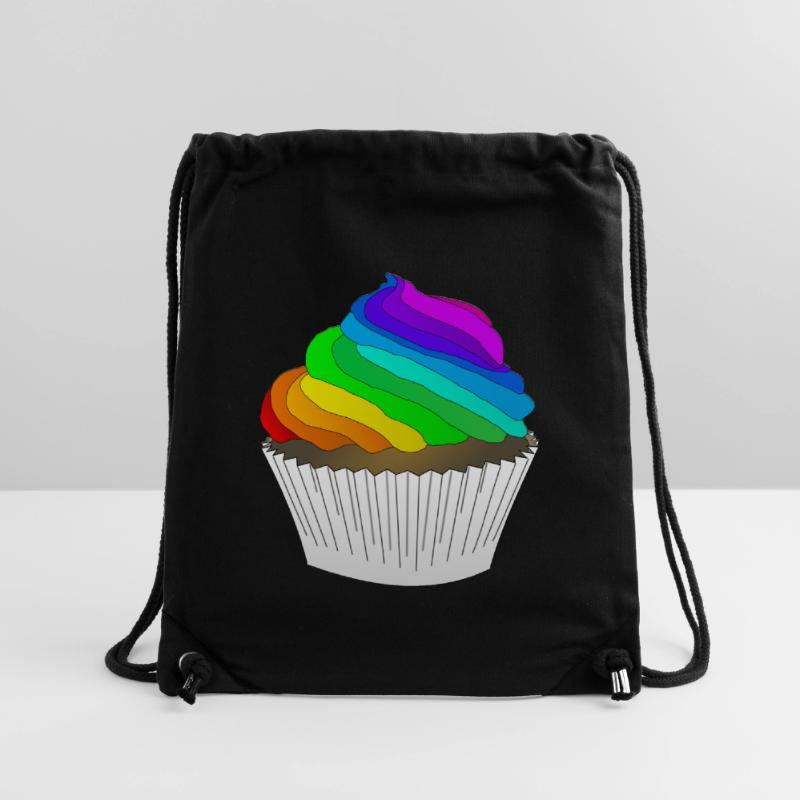 rainbow sun clouds weather rainbow sun cloud76 Stanley/Stella Recycled Gym Bag