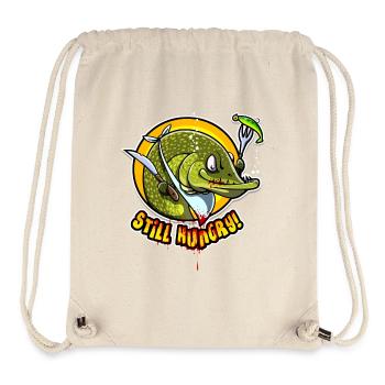 STILL HUNGRY - Stanley/Stella recycelter Gym Bag - Naturweiß - Vorne